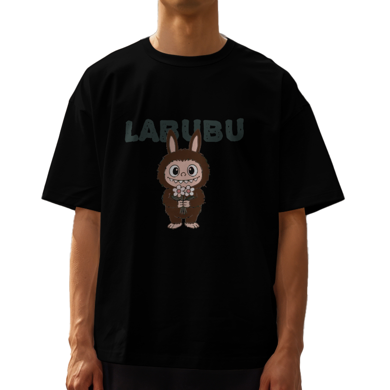 LABUBU OVERSIZED COTTON T-SHIRT