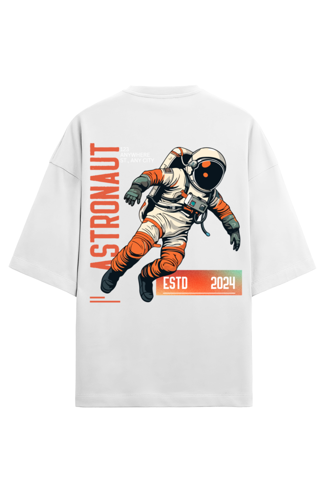 ASTRONAUT OVERSIZED COTTON T-SHIRT