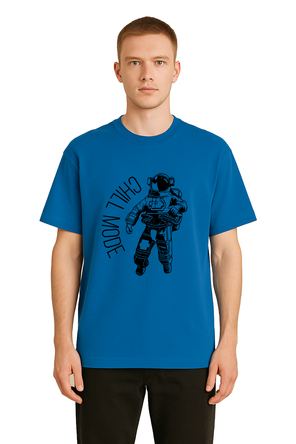 CHILL MODE OVERSIZED COTTON T-SHIRT