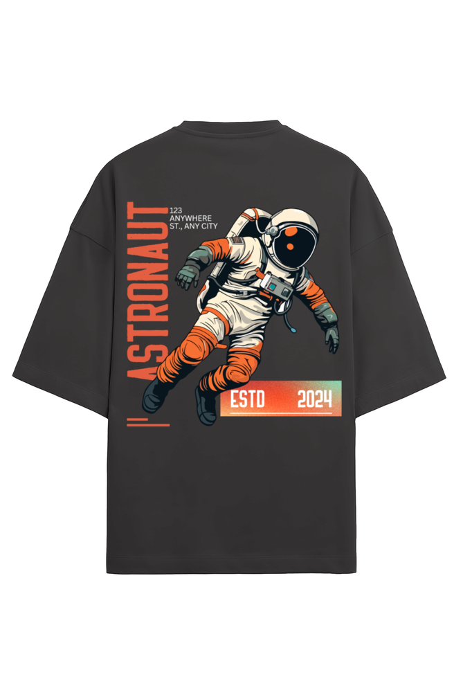 ASTRONAUT OVERSIZED COTTON T-SHIRT