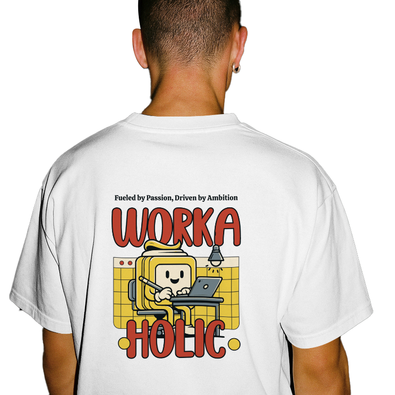 WORK OVERSIZED COTTON T-SHIRT