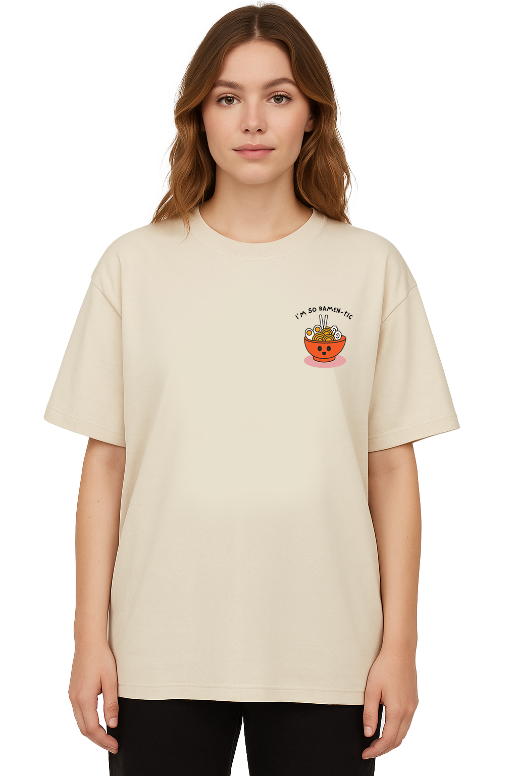 RAMEN OVERSIZED COTTON T-SHIRT