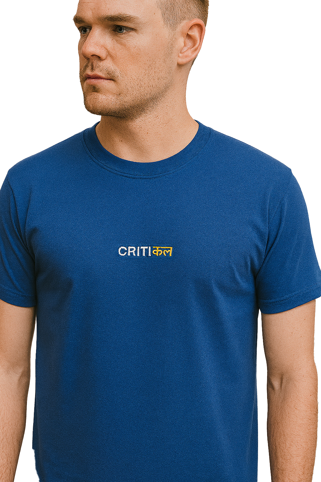 CRITICAL X EMBROIDERY OVERSIZED COTTON T-SHIRT