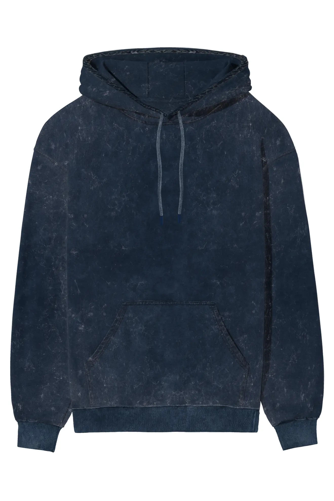OUTER SPACE UNISEX ACID WASHED HOODIE