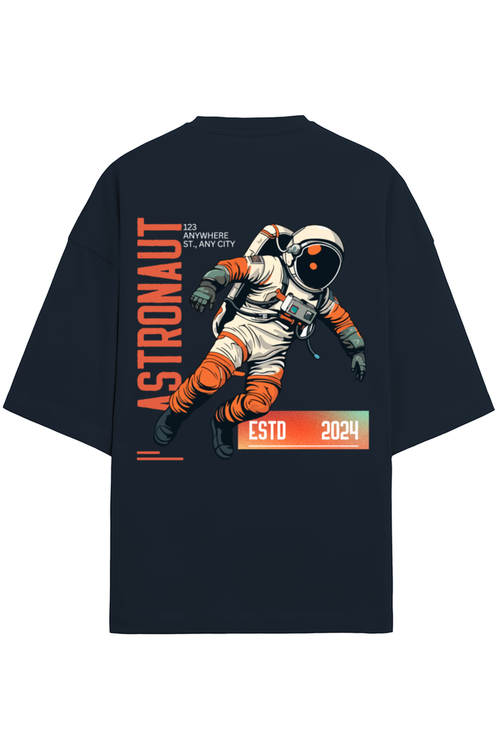 ASTRONAUT OVERSIZED COTTON T-SHIRT