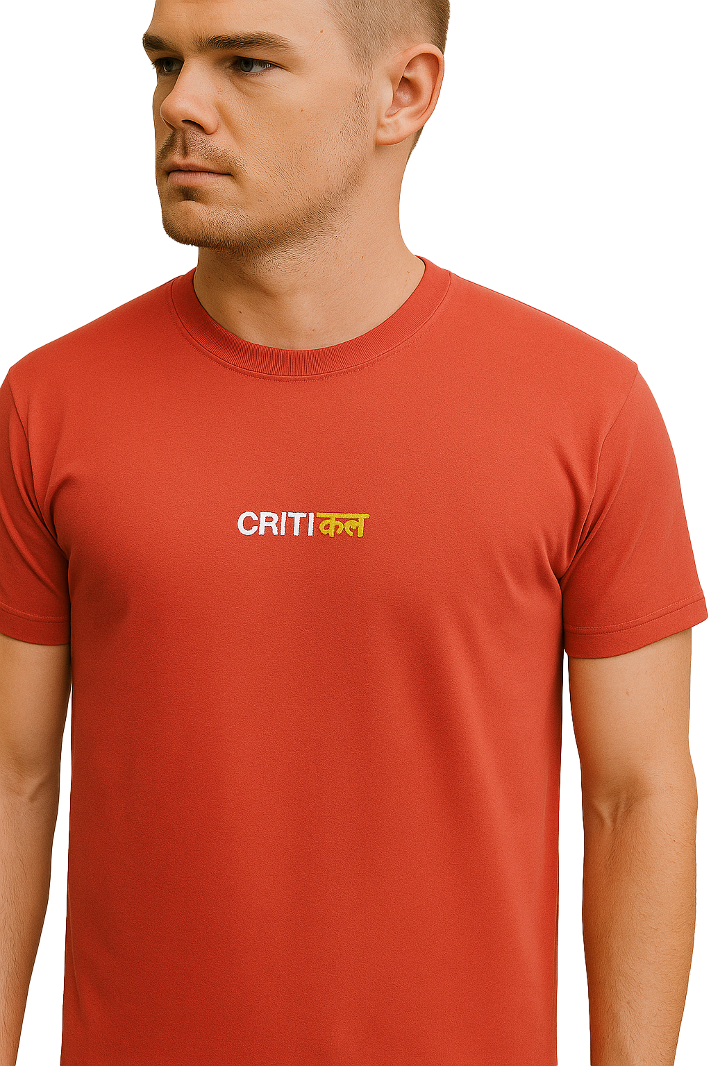 CRITICAL X EMBROIDERY OVERSIZED COTTON T-SHIRT