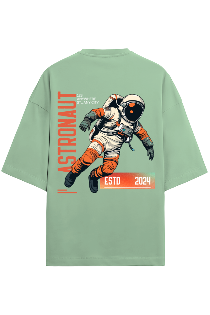 ASTRONAUT OVERSIZED COTTON T-SHIRT