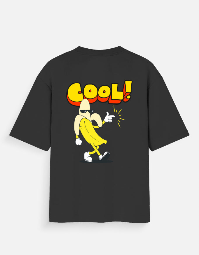 COOL BANANA OVERSIZED COTTON T-SHIRT