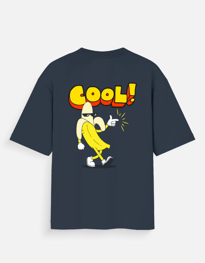 COOL BANANA OVERSIZED COTTON T-SHIRT