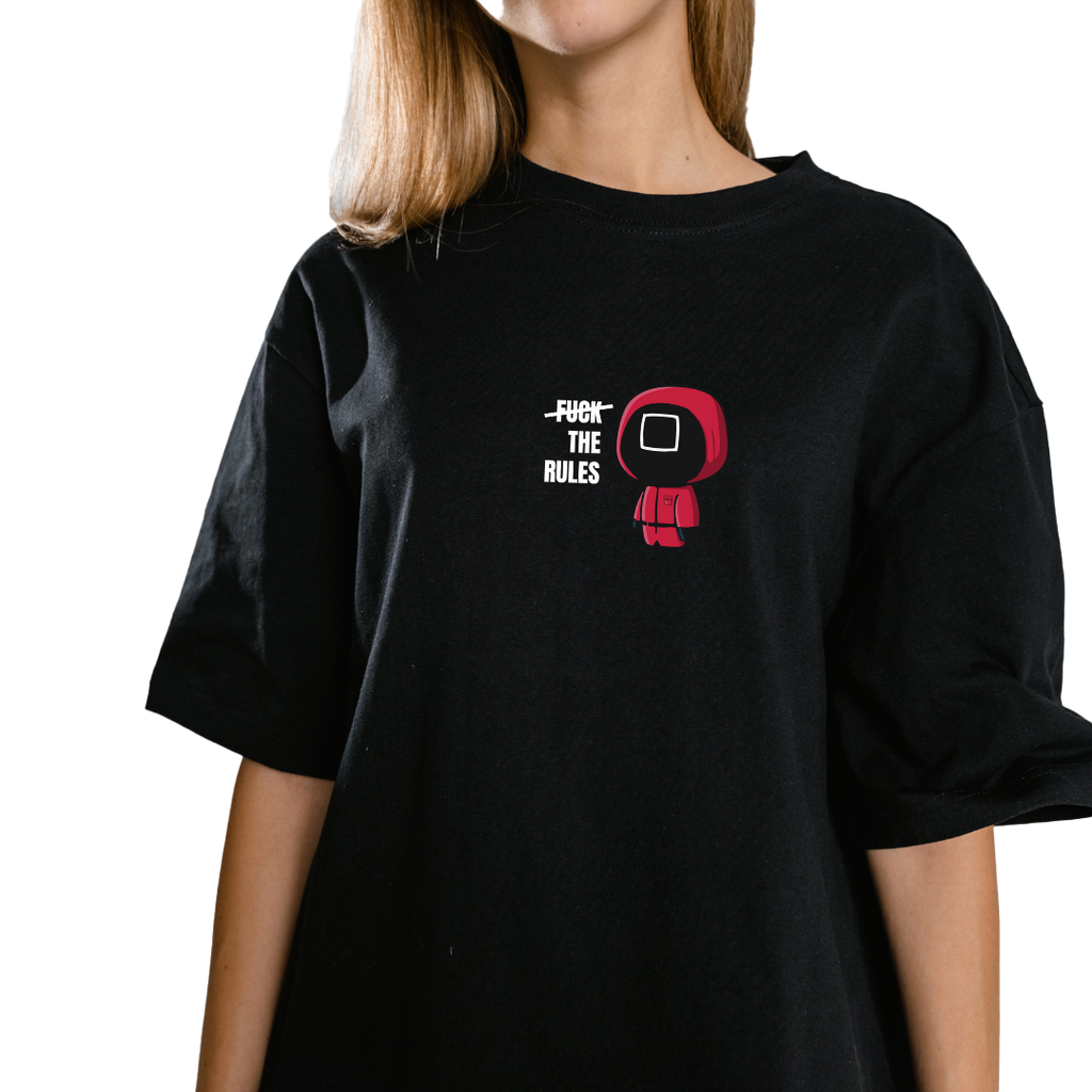 SQUID GAME OVERSIZED COTTON T-SHIRT