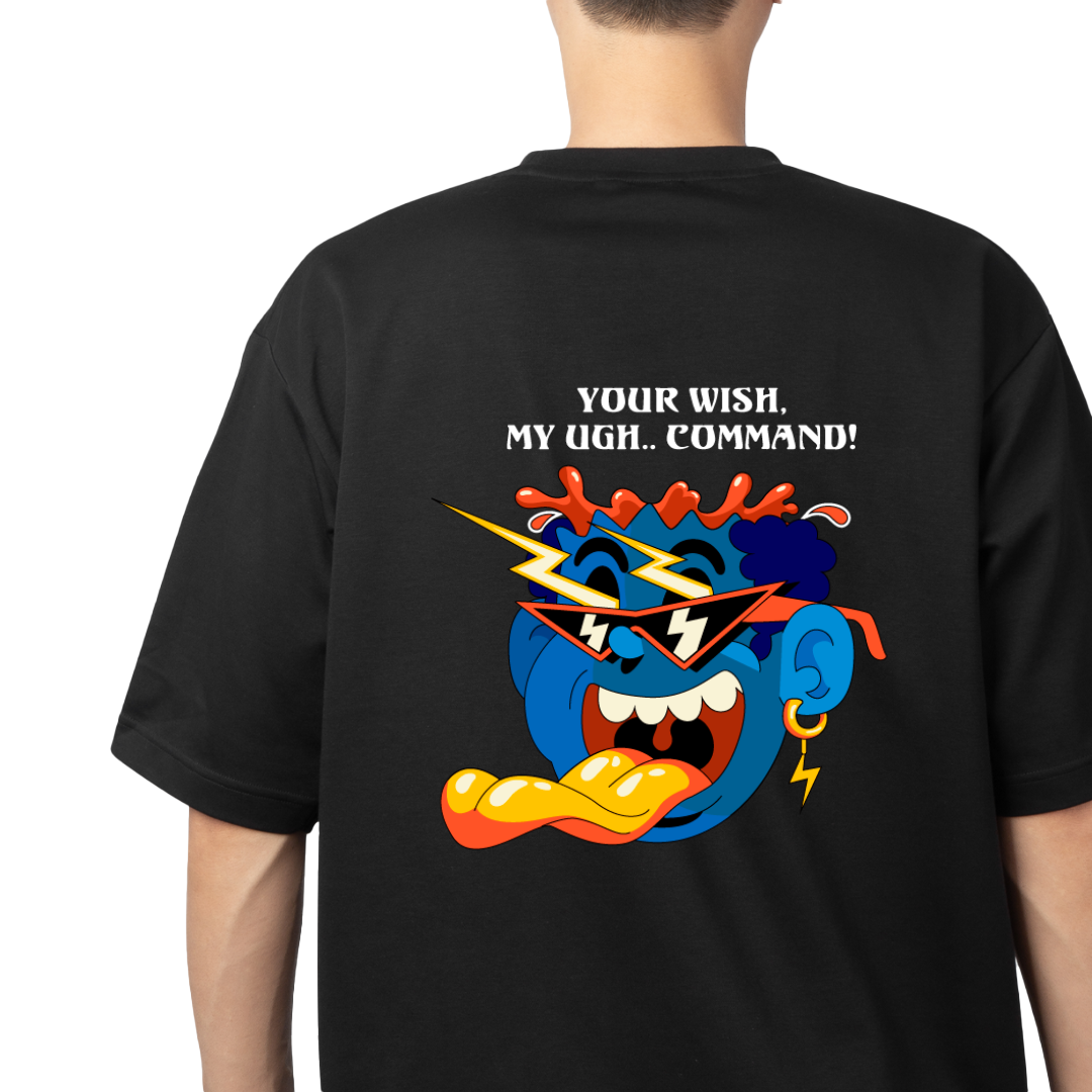 GENIE OVERSIZED COTTON T-SHIRT