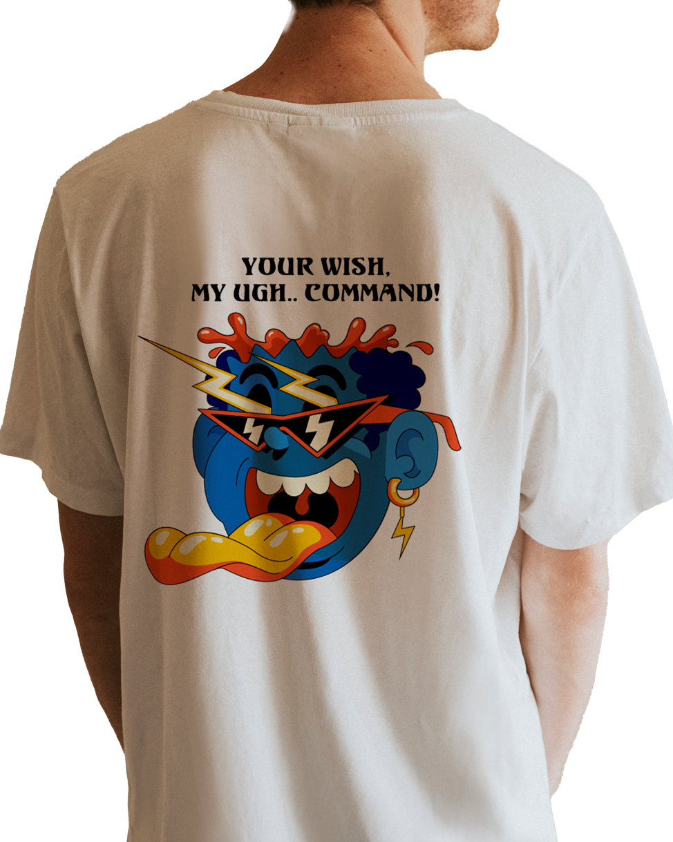 GENIE OVERSIZED COTTON T-SHIRT