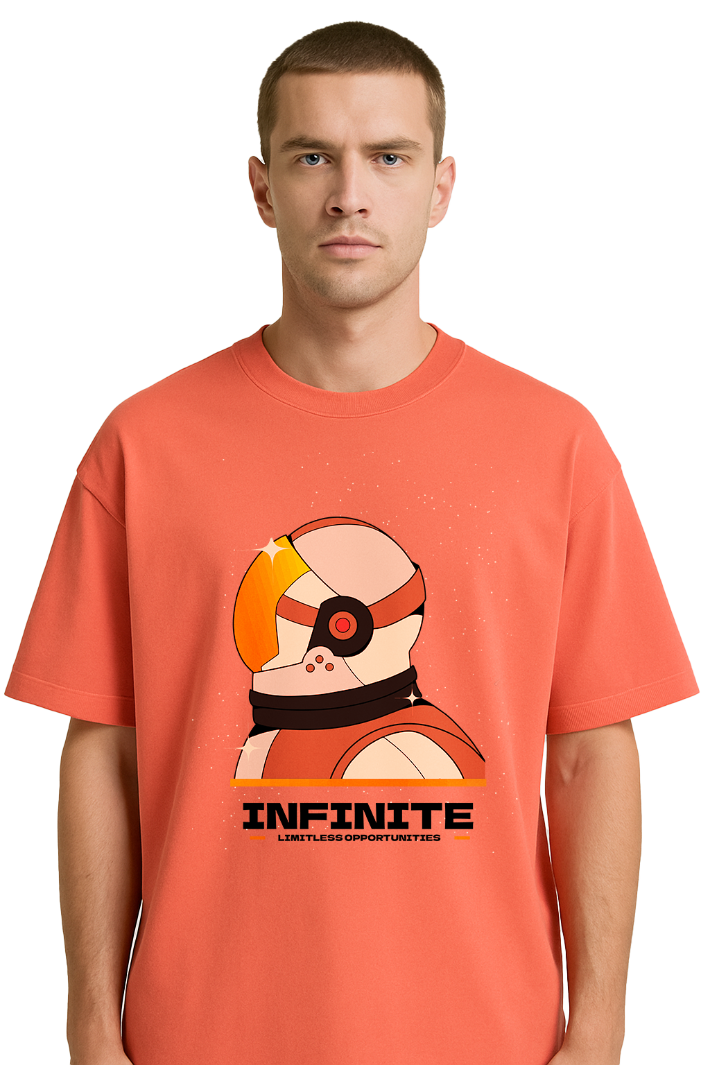 INFINITE OVERSIZED COTTON T-SHIRT