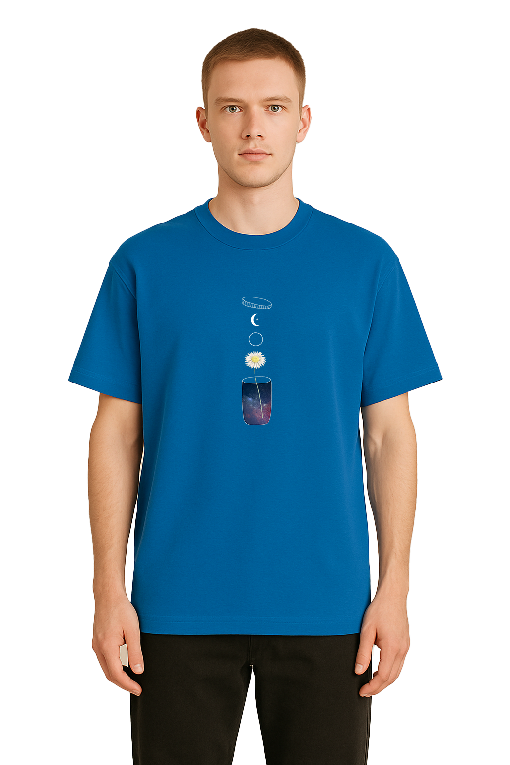 DAISY OVERSIZED COTTON T-SHIRT