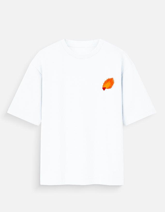 LOVE OVERSIZED COTTON T-SHIRT