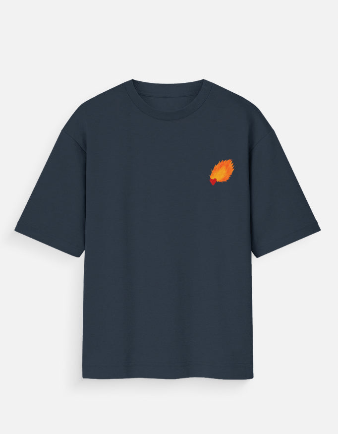 LOVE OVERSIZED COTTON T-SHIRT