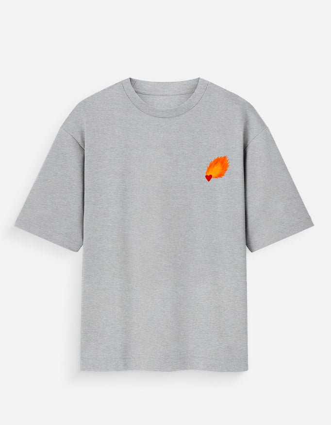 LOVE OVERSIZED COTTON T-SHIRT