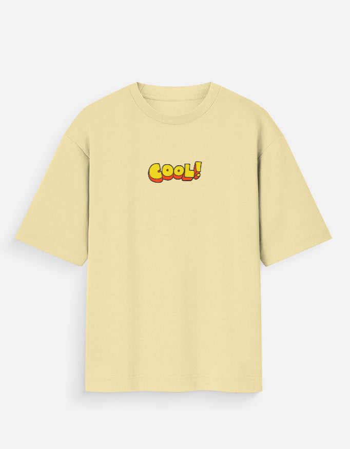 COOL BANANA OVERSIZED COTTON T-SHIRT