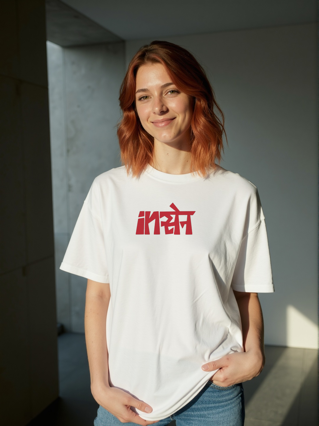 INSAIN OVERSIZED COTTON T-SHIRT