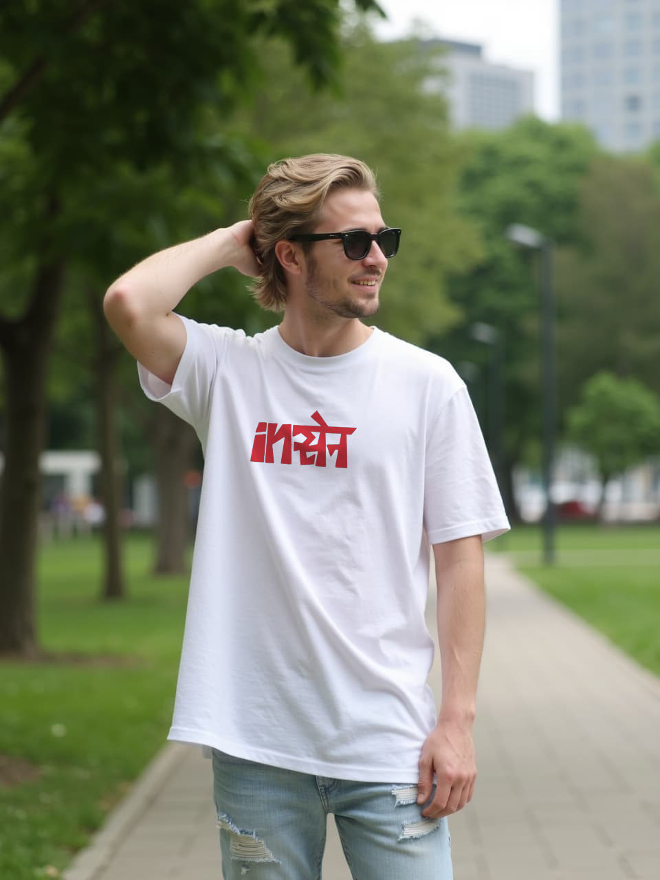 INSAIN OVERSIZED COTTON T-SHIRT