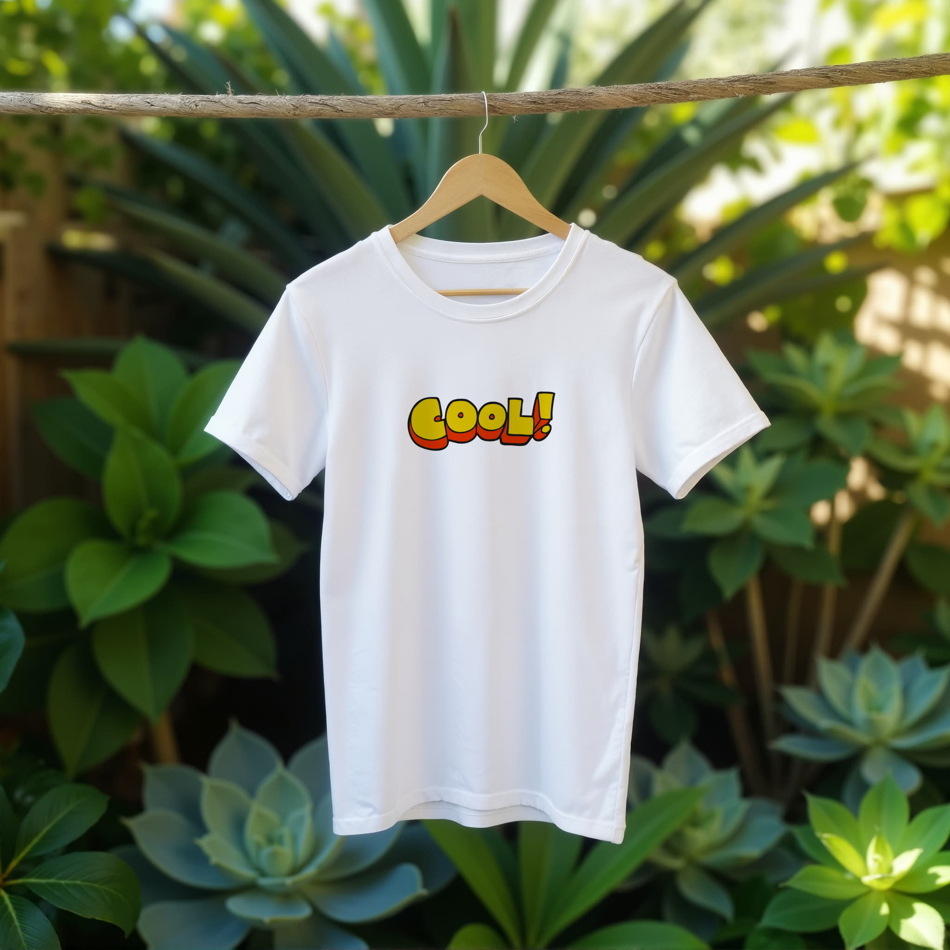 COOL BANANA OVERSIZED COTTON T-SHIRT