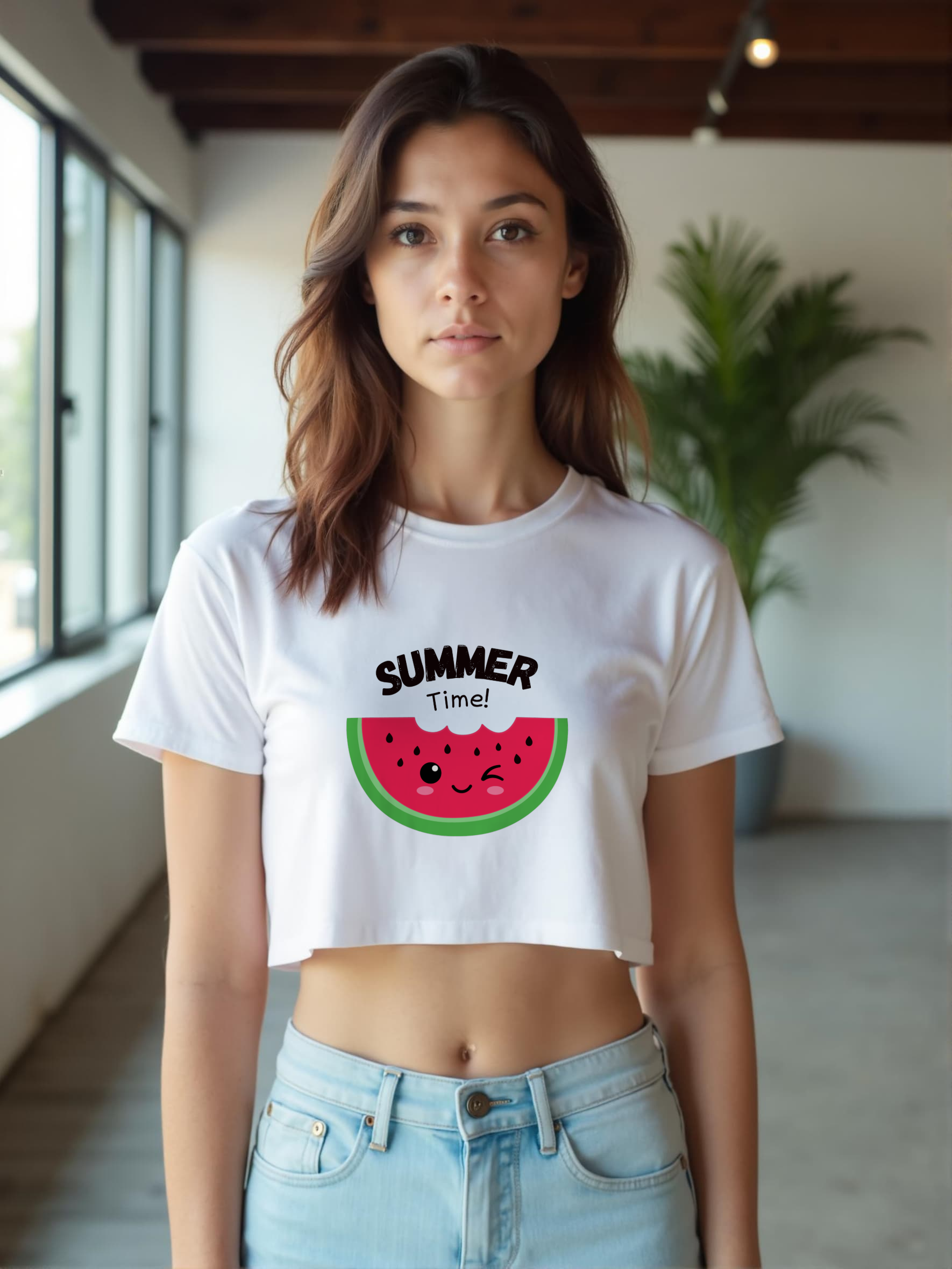 WATERMELON CROP REGULAR FIT T-SHIRT