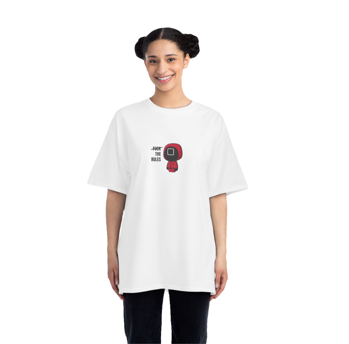 SQUID GAME OVERSIZED COTTON T-SHIRT