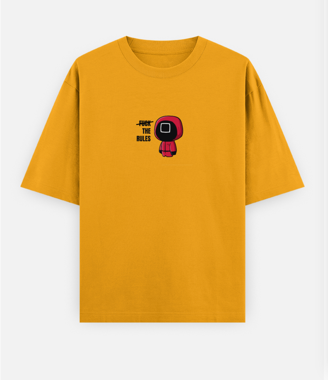 SQUID GAME OVERSIZED COTTON T-SHIRT