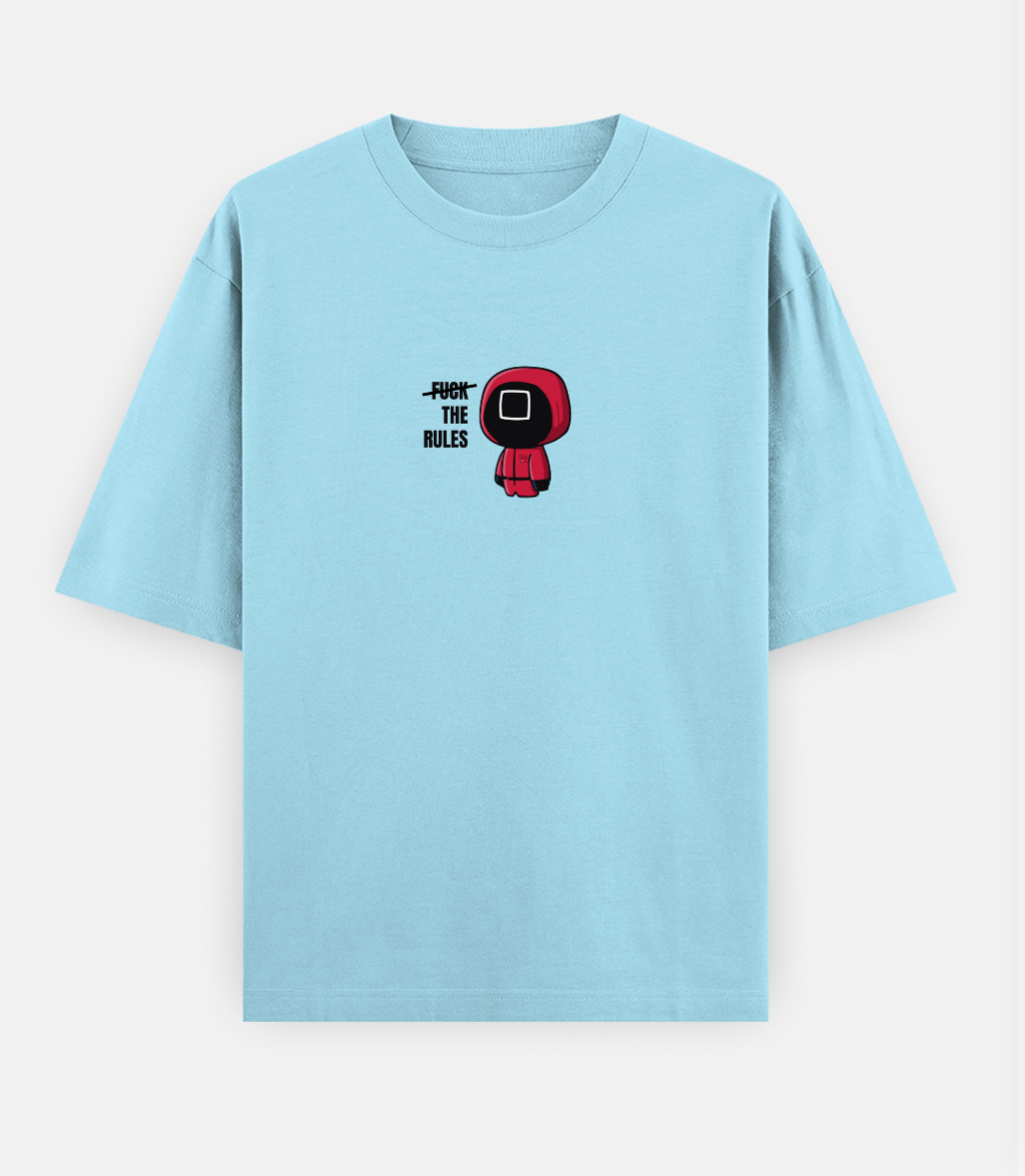 SQUID GAME OVERSIZED COTTON T-SHIRT