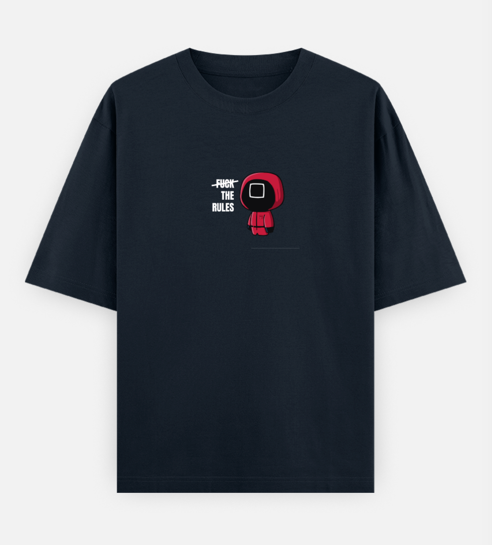 SQUID GAME OVERSIZED COTTON T-SHIRT