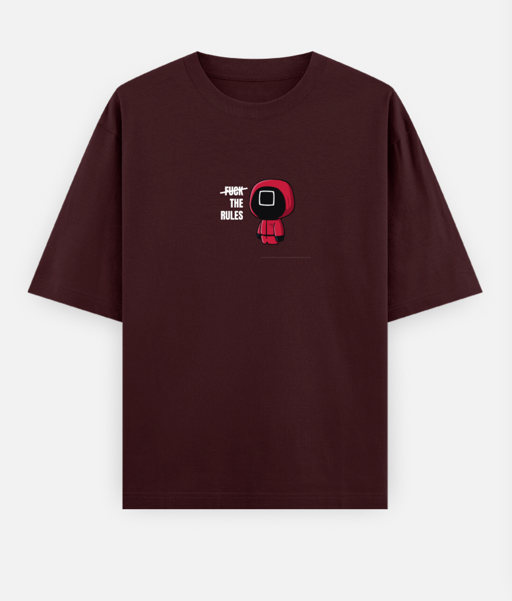 SQUID GAME OVERSIZED COTTON T-SHIRT