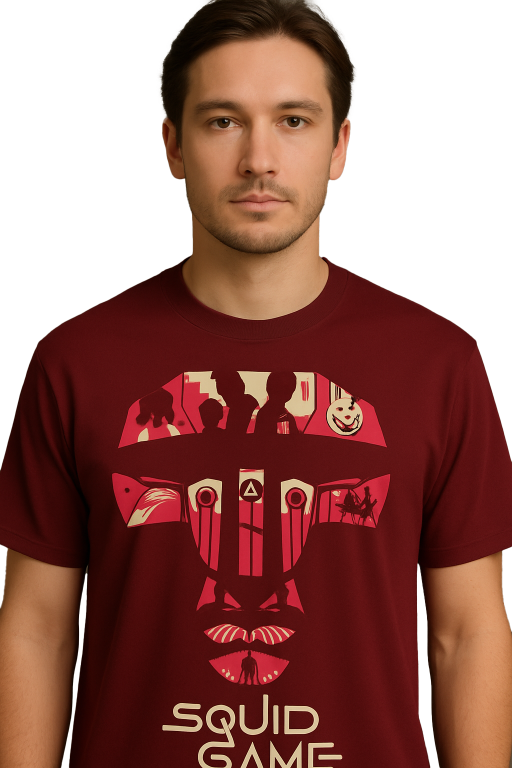 SQUID GAME OVERSIZED COTTON T-SHIRT