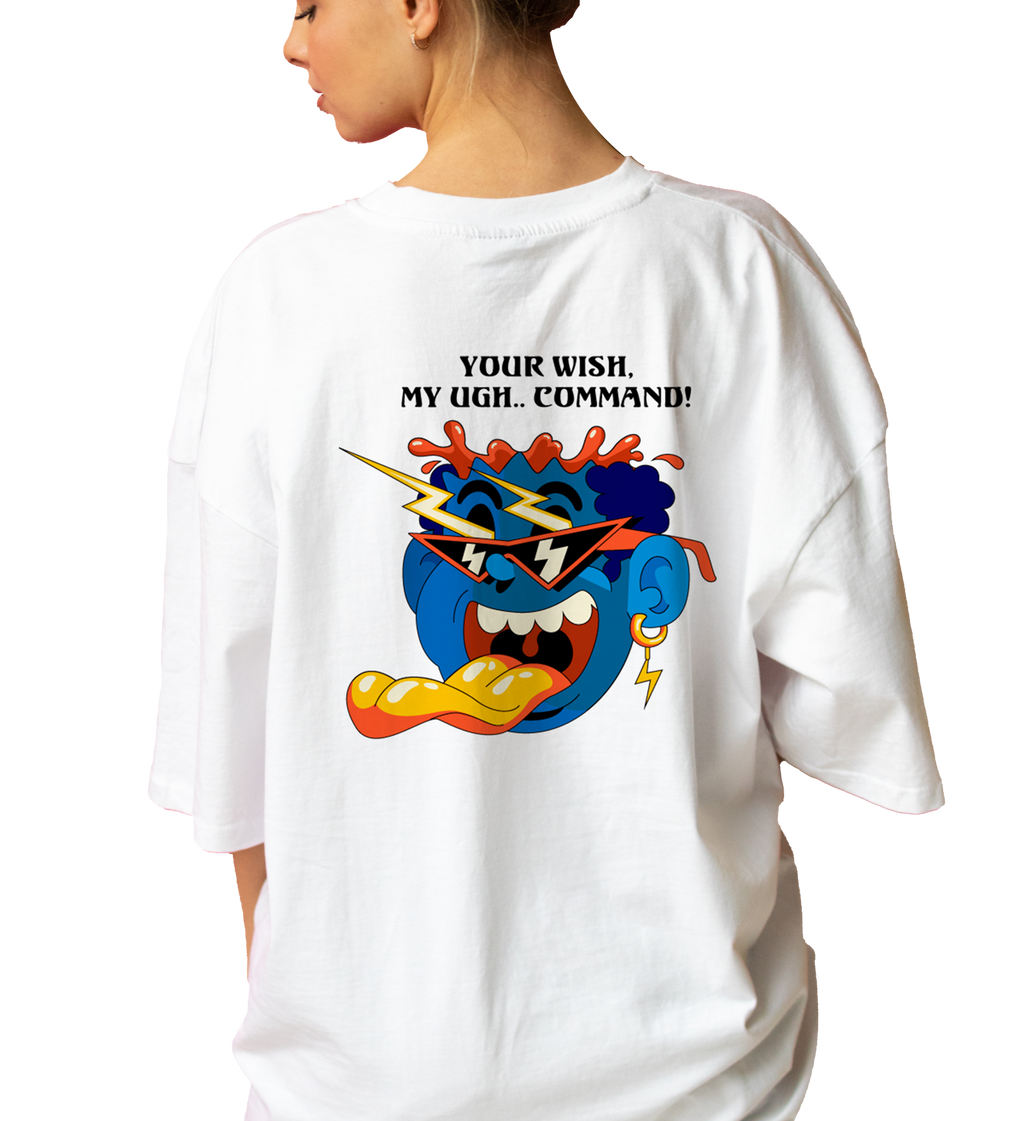 GENIE OVERSIZED COTTON T-SHIRT