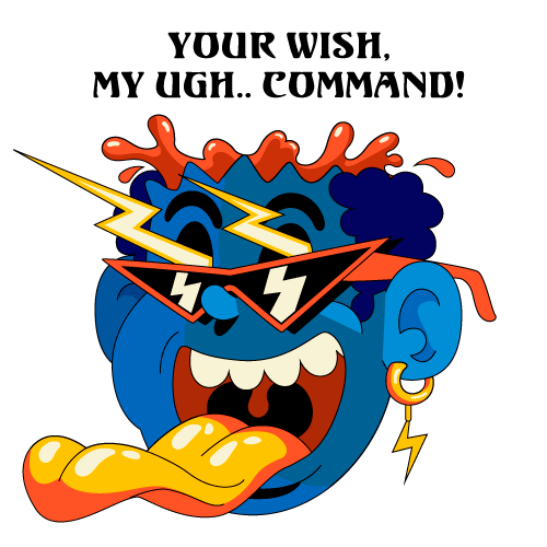 GENIE OVERSIZED COTTON T-SHIRT