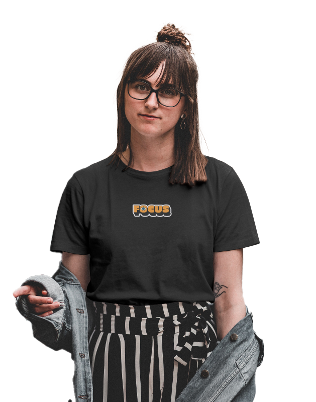 FOCUS OVERSIZED COTTON T-SHIRT