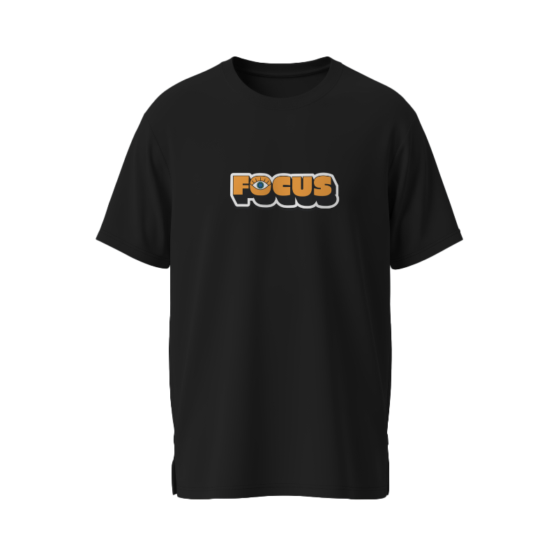 FOCUS OVERSIZED COTTON T-SHIRT